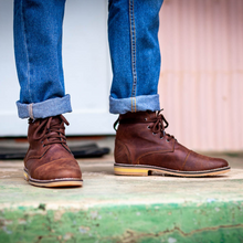 Load image into Gallery viewer, Men’s Combat Boots - Diesel Brown Leather
