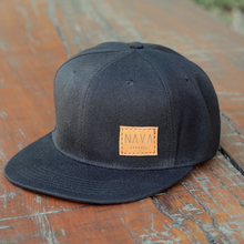 Load image into Gallery viewer, Snapback Cap - Black
