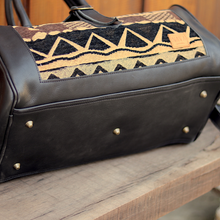 Load image into Gallery viewer, Travel Bag - ‘Khoisan’ Texas Black Leather
